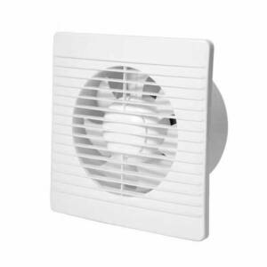 ZOLGINAH Ventilateur de Salle de Bain-100MM, Ventilateur Extracteur d' air avec clapet anti-retour, faible consommation d'énergie 15 W,MC pour Salle de Bain,Cuisine,Bureau,WC