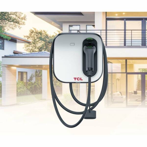 Borne de recharge intelligente TCL 7kW – Connectivité Wi-Fi & Ethernet Type 2