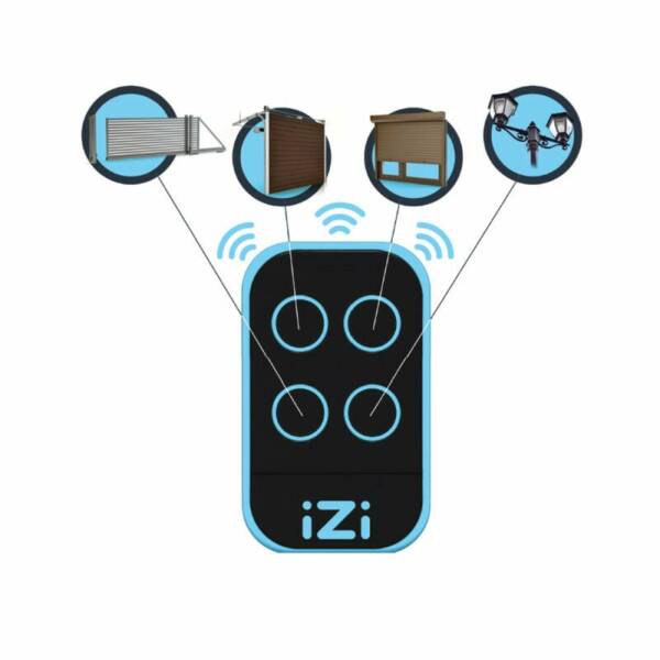 Télécommande universelle pour automatismes ( portail, porte de garage, volet etc..) IZI ONE 4790833 pour Portail