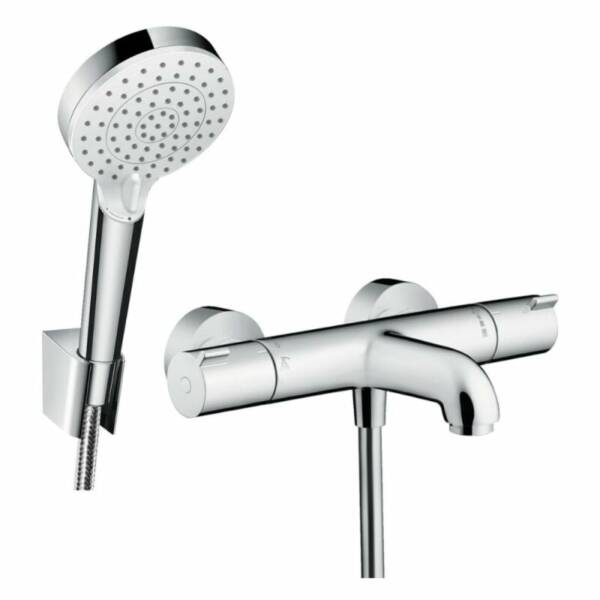 HANSGROHE Ensemble bain douche Vario avec mitigeur Ecostat 1001