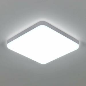 COMELY Plafonnier LED 32W UFO Panel Carré Lampes de Plafond Moderne Ultra-mince LED Lampe 3600LM Blanc Froid 6500K Facile à installer Applicable à Salle de Cuisine Salon Balcon 30 30 3.5cm