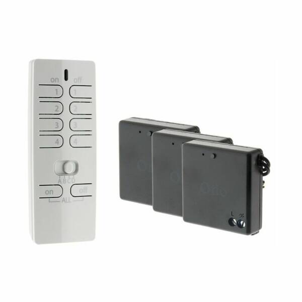 Pack éclairage connecté avec télécommande et 3 modules éclairage - Otio