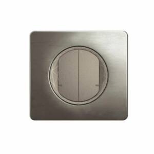 Interrupteur Double Connecté Céliane with Netatmo Titane