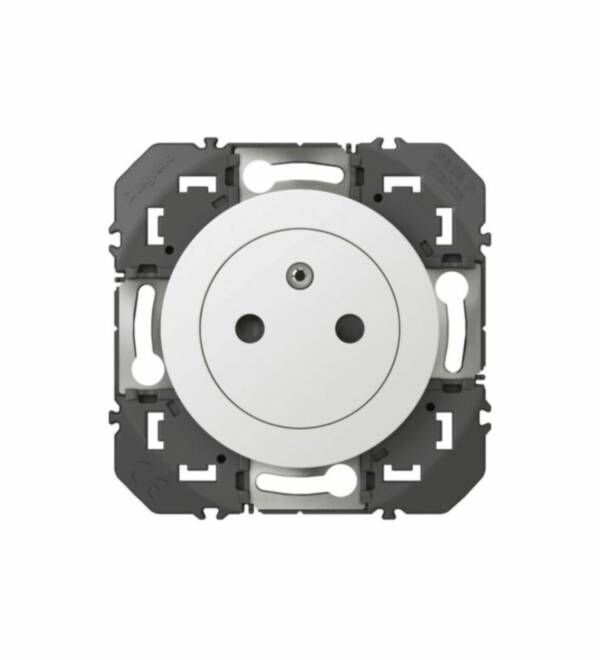 Prise de Courant 2P+T Dooxie Complet - Blanc