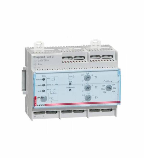 Gestionnaire d'Énergie Fil Pilote 3 Zones - Legrand