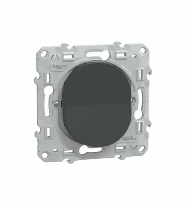 Interrupteur Va-et-Vient Ovalis - Anthracite